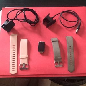Fitbit Charge 2 bands and chargers